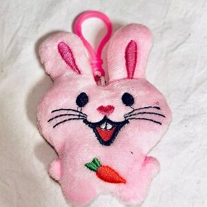 Pink Bunny Plush Toy with Clip ~ Meet my little friend 😇👋🏻